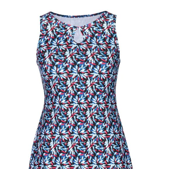 Nuu-Muu Sparkler Dress Large The Original Exercise A-Line Athletic Travel Run - Picture 1 of 8
